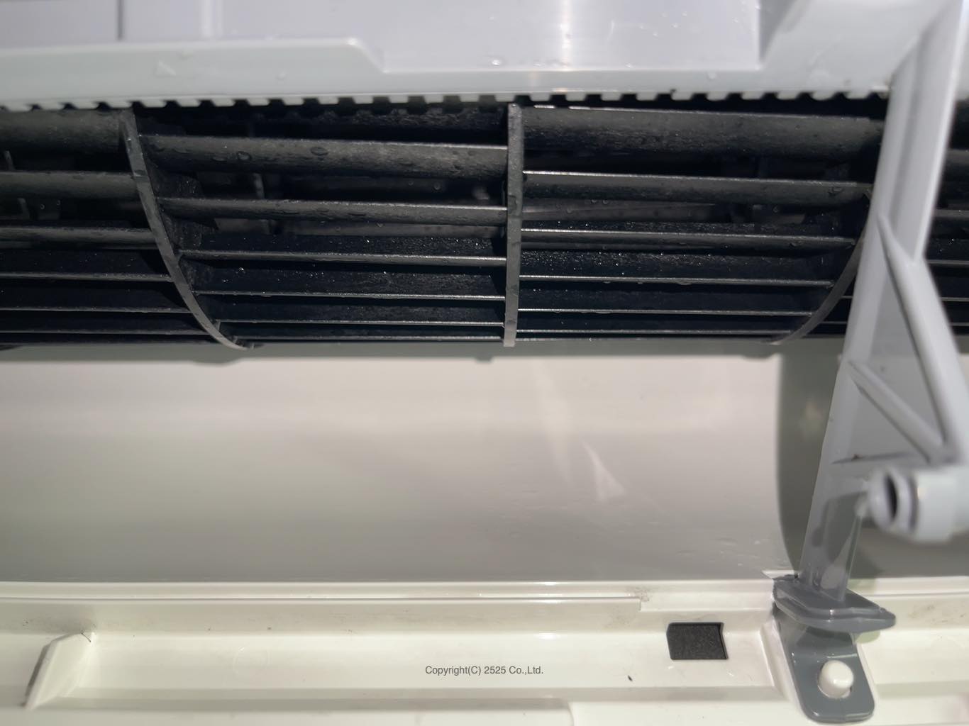 洗浄後の吹き出し口